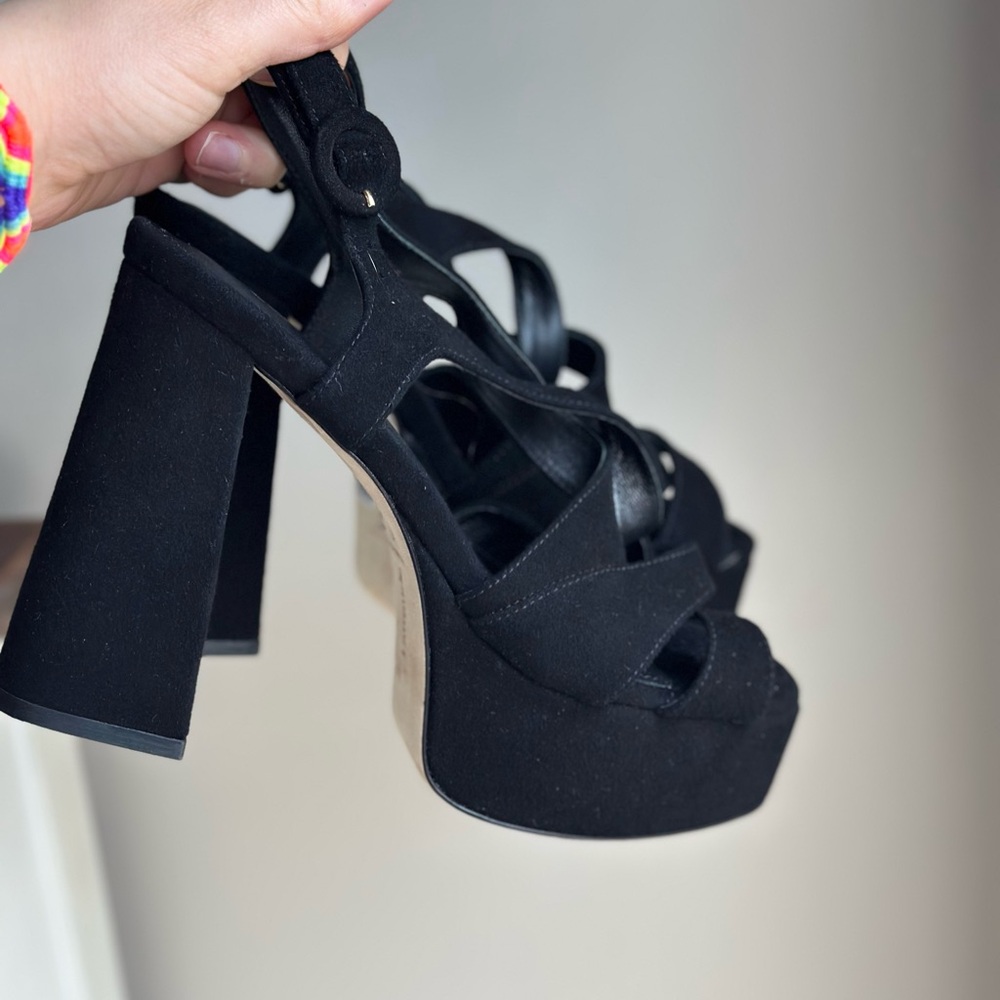 Black Platform Heels